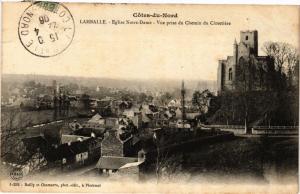 CPA LAMBALLE - L'Église Notre Dame-Vue prise du Chemin du Cimetiere (230358)