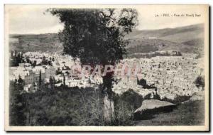 Old Postcard from Morocco Fez Bordj Southern View