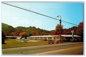 c1950's Ella Motor Court Motel Roadside Cherokee North Carolina NC Postcard