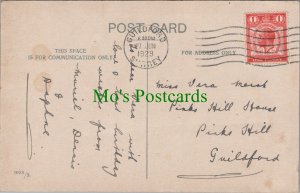 Genealogy Postcard -Marsh, Pinks Hill House, Pinks Hill, Guildford, Surrey GL562