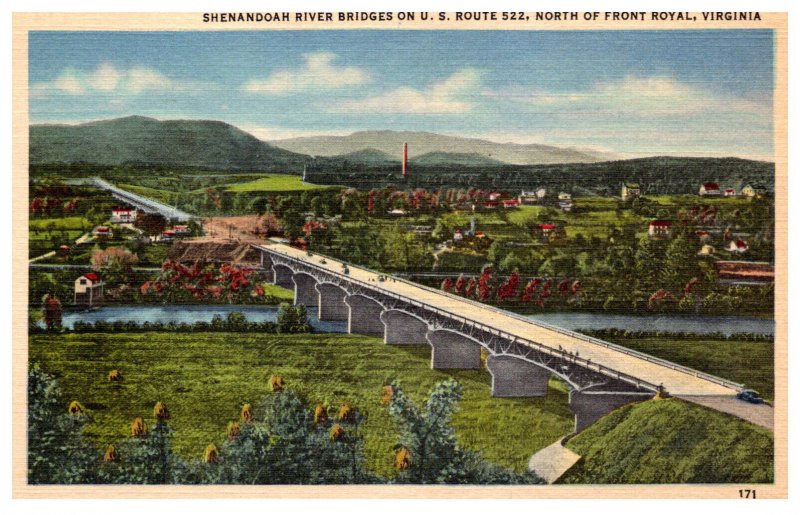 Virginia  Front Royal  Shenandoah River Bridge