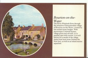Gloucestershire Postcard - Bourton-on-the-Water - Ref 20007A
