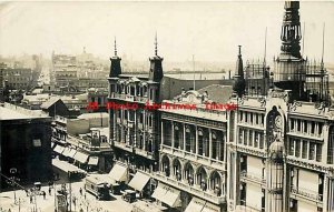 Uruguay Montevideo, RPPC, Grand Hotel, Business Section, Photo No 1128