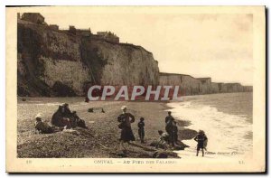 Old Postcard Onival Doorstep Cliffs