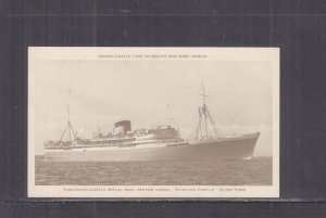  STIRLING CASTLE , UNION CASTLE LINE, c1936, unused.