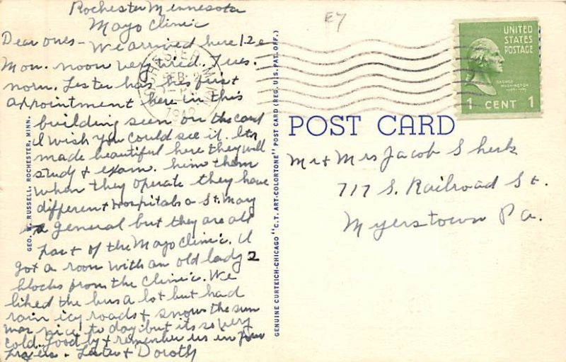 Mayo Clinic  Rochester,  MN