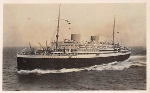 S.S. Alcantara Real Photo S.S. Alcantara, Royal Mail Steam Packet Company Vie...