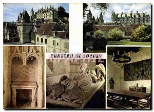 Postcard Modern Touraine Chateau de Loches Indre et Loire