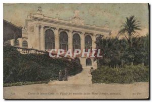 Old Postcard Monte Carlo Casino Facade of the new facilities