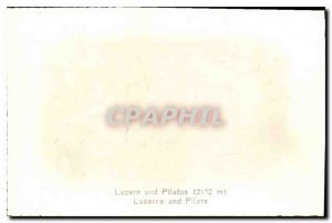 Postcard Modern Lucerne and Pilate