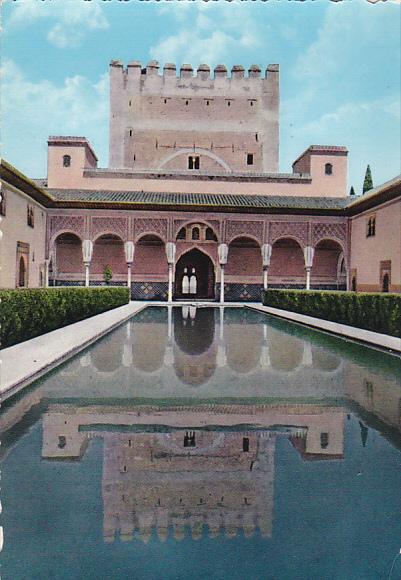 Spain Patio de los Arrayanes Granada Alhambra