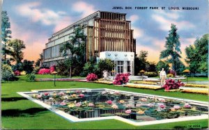 Missouri St Louis Jewel Box In Forest Park 1952