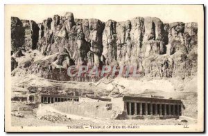 Postcard Ancient Egypt Egypt Thebes Temple of Der el Barhi