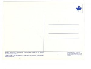 Charlottetown, Wharf, Park, Prince Edward Island, Large 5 X 7 inch Postcard