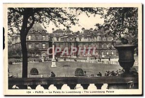 Postcard Old Paris Palais du Luxembourg