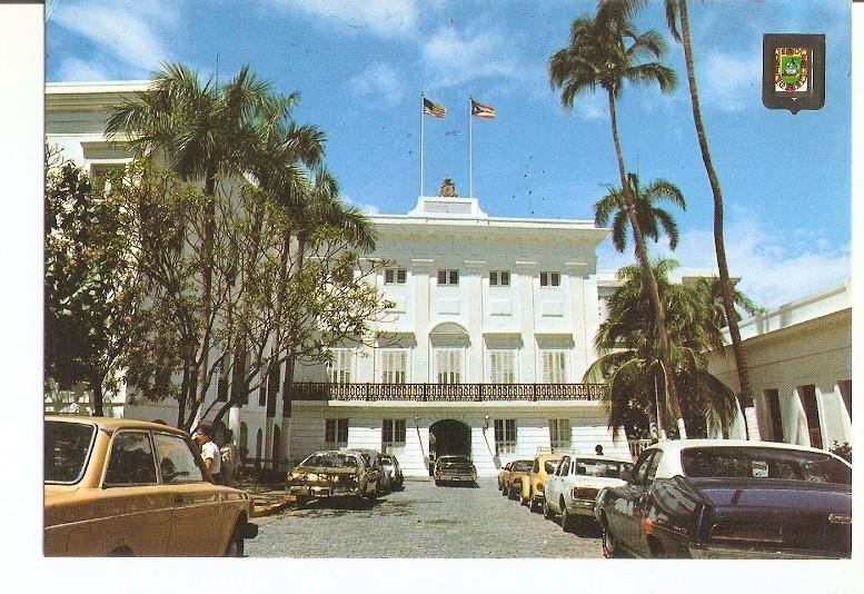 Postal 022611 : Fachada del Palacio de Santa Catalina,  la Fortaleza, Puerto ...