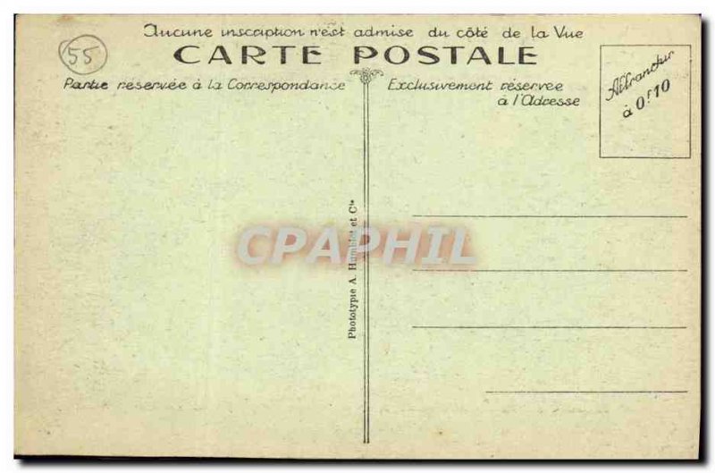 Old Postcard Douaumont Ossuary Facade Main Army