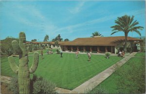 Postcard Rancho de los Caballeros WIckenburg Arizona AZ