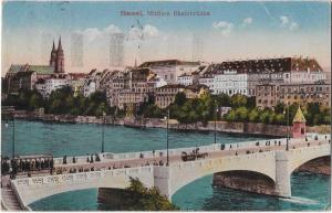 Germany Basel Mittlere Rheinbrücke 01.18