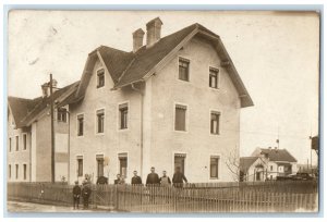 c1930's Photo of Family Residence in Bavaria Germany RPPC Photo Postcard