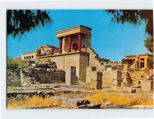 Postcard North Entrance, Knossos, Greece