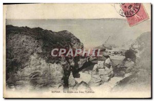 Old Postcard Royan La Grotte aux Fees Vallieres