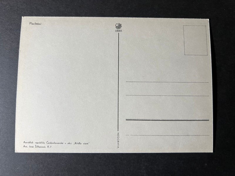 Mint Czechoslovakia Aviation Postcard Airplane K7 Aircraft Flight Plane