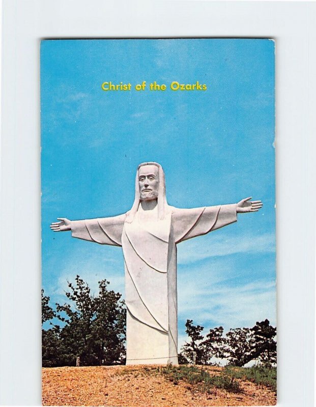 Postcard Christ Of The Ozarks, Eureka Springs, Arkansas