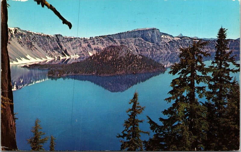 Crater Lake National Park Oregon OR Mountains Postcard VTG UNP Vintage Unused 