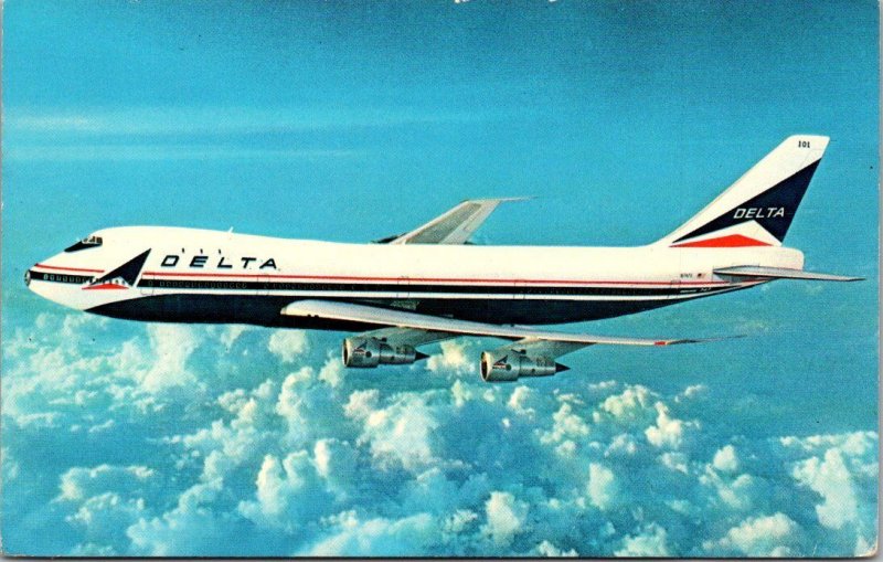 Airplanes Delta Airlines Boeing 747 Superjet