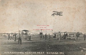 IL, Chicago, Illinois, 1911 International Aviation Meet, Card No 17