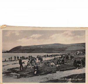 uk41241 ettrick bay looking west scotland  real photo uk