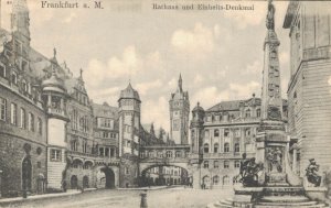 Germany Frankfurt am Main Rathaus und Einheits Denkmal 06.52