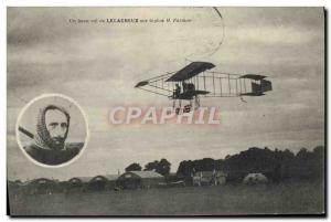 Old Postcard Jet Aviation Legagneux A beautiful flight of Farman biplane H