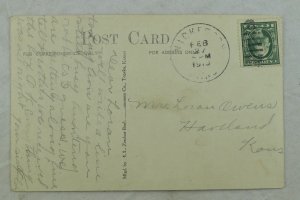 C.1910 RPPC, Nickerson, KS., Vintage Postcard P96