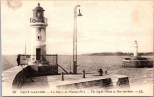 Lighthouses Of New Harbour Saint Nazaire France