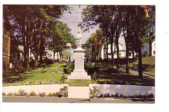 The Cenotaph, Lunenburg, Nova Scotia, Len Leiffer