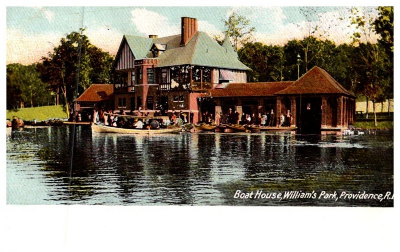 Rhode Island Providence , Roger Williams Park,     Boat House