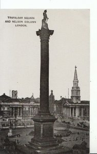 London Postcard - Trafalgar Square and Nelson Column - Ref 6414A