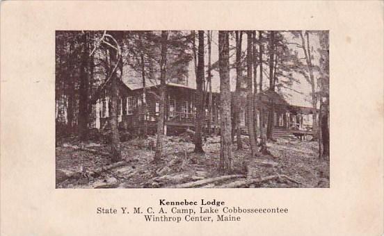 Kennebec Lodge Winthrop Center Maine 1934