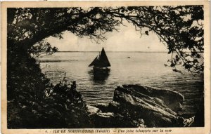 CPA ILE-de-NOIRMOUTIER - Une jolie échappée sur la mer (637269)