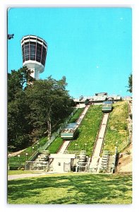 Horseshoe Falls Incline Railway Niagara Falls Ontario Canada Postcard