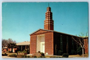 1960 Mesa Arizona Postcard Morman Church Christ Latter Day Saints Fourth Street
