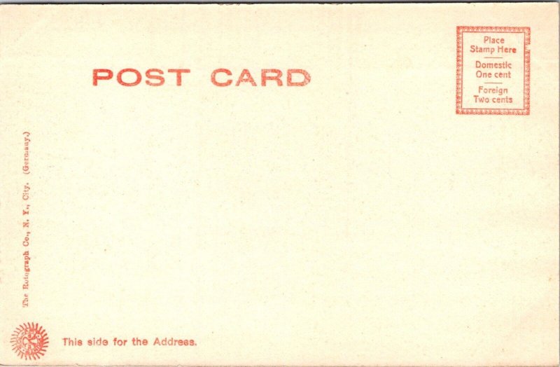 View from Derby Bridge, Derby CT c1905 Undivided Back Vintage Postcard O45