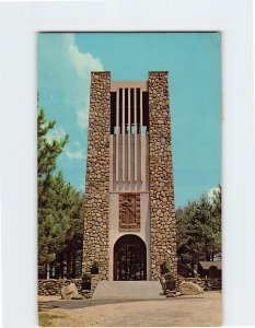 Postcard Bell Tower, Cathedral of the Pines, Rindge, New Hampshire