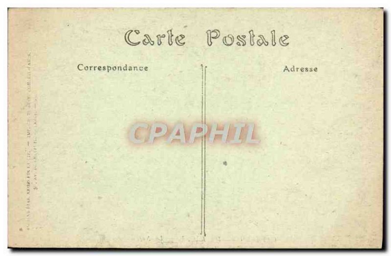 Old Postcard Cathedral Nave De Laval