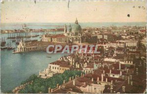 Old Postcard Venezia Panoramic view of the Grand Canal