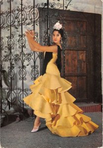 US3744 Recuerdo de Espana Spanish Greetings Dancer Traditional Costume types