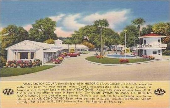 Florida St Augustine Palms Motor Court