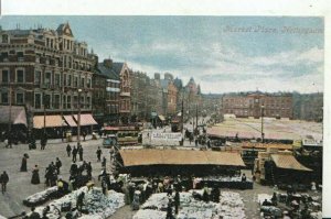 Nottinghamshire Postcard - View of Market Place - Ref 14310A